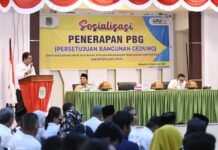 Izin IMB Resmi Berganti PBG, DPUTRKP2 Luwu Utara Gelar Sosialisasi Penerapan PBG