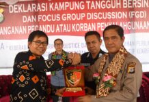 Deklarasi Kampung Tangguh Bersinar, Wakil Bupati Apresiasi Komitmen Kepolisian Berantas Narkoba di Luwu Utara