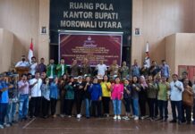 KPU Morut Gelar Sosialisasi Pembentukan Badan Ad Hoc Pemilu Tahun 2024