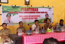 Pemdes Lagego Pelatihan Pembuatan Kompos dari Limbah PTPN XIV