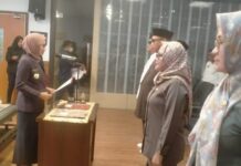 Bupati Luwu Utara Lantik Pejabat Pimpinan Tinggi Pratama Administrator dan Pengawas Lingkup Pemkab