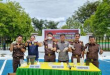 Sudah Inkracht, Kajari Luwu Utara Musnahkan Barang Bukti Sabu dan Obat Daftar G