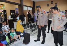 Cegah Pungli, Kapolda Sulteng Sidak Pelayanan di Polresta Palu