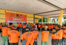 Pemdes se-Kecamatan Tomoni Gelar Pelatihan dan Simulasi Mitigasi Bencana Tahun 2022