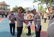 Mantap ! Dua Personel Satlantas Polres Luwu Timur Dapat Penghargaan Dari Kakorlantas Polri