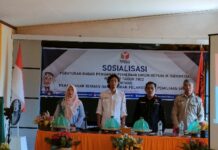 Bawaslu Morut Gelar Sosialisasi Perbawaslu Nomor 7 Tahun 2022