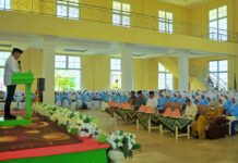 WIA Morut Peringati Milad XII, Bupati Delis Serahkan Bantuan Mobil Operasional
