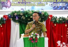 Bupati Morut Tutup Safari Natal 2022 di Kecamatan Petasia Barat