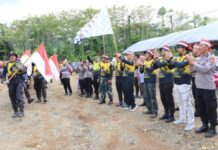Bupati Luwu Timur Lepas Tim Ekspedisi Puncak Tandole