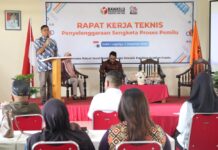 Bawaslu Lutim Gelar Rakernis Penyelenggaraan Sengketa Proses Pemilu