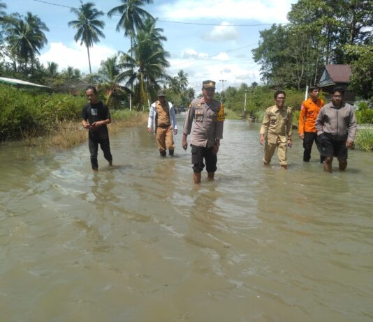Akibat Curah Hujan Tinggi, Ratusan Rumah Didusun Talagonggo dan Lumu-Lumu Terendam Air