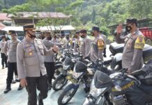 Polres Morut Gelar Pengamanan Jelang Natal 2022 dan Tahun Baru 2023