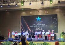 Dua Kali Berturut-turut, Dipersipda Luwu Utara Raih Penghargaan Program TPBIS Terbaik Tingkat Nasional