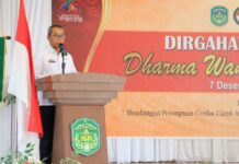 Puncak Peringatan DWP ke-23, Sekda Pinta Peran DWP Lebih Maksimal