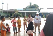 Meriahnya Lomba Permainan Tradisional di Lapangan Balantang