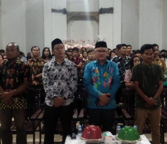 Wakil Ketua DPRD Lutim Hadiri Natal Pemuda GPIL Klasis Wasuponda, Nuha dan Towuti