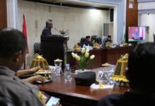 Bupati Lutim Sampaikan Jawabannya Terkait Ranperda Tahap III Tahun 2022