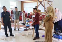 Tinjau Proyek Rehab Kantor Bupati, Budiman Minta Kebut Pekerjaan Namun Tetap Jaga Kualitas