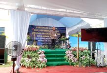 Resmikan Kantor UPI D.I. Kalaena, Nalvian : Maksimalkan Kinerja Sehingga Produksi Pangan Maksimal