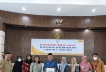 Lutim Peringkat Kedua Penyelesaian Tindak Lanjut TLRHP BPK RI Semester I Tahun 2022