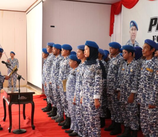 Bupati Kukuhkan Pengurus Forum Kader Bela Negara Kabupaten Lutim