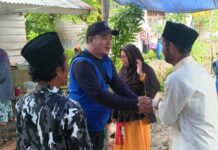 Hadiri Selamatan 40 Hari di Lantang Tallang, Wakil Ketua DPRD Luwu Utara Juga Serap Aspirasi Warga