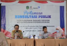 Dinas P2KB Lutim Gelar Pertemuan Konsultasi Publik Penyusunan GDPK 5 Pilar