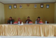 Hadiri Rakor Persiapan Pengamanan Pergantian Tahun, Ini Harapan Kapolsek Malangke kepada Para Kades