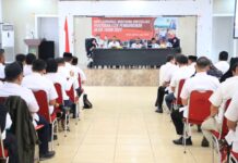 Bupati Lutim Pimpin Rakor Monev Pekerjaan Fisik Pembangunan Akhir Tahun 2022