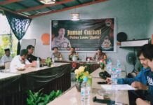 Gelar Jumat Curhat, Kapolres Luwu Utara : Polisi Adalah Sahabat, Teman Curhat dan Tempat Menyelesaikan Masalah