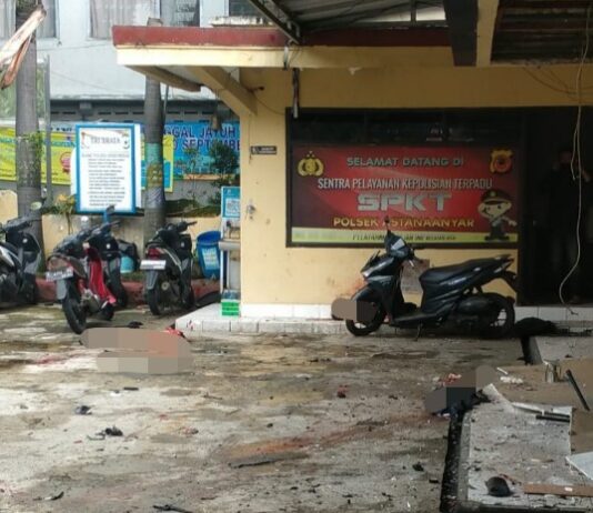Diduga Bom Bunuh Diri di Polsek Astana Anyar, 10 Polisi 1 Warga Jadi Korban