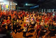 GKST Jemaat Eklesia Kolonodale Lakukan Pawai Renungan Seribu Lilin