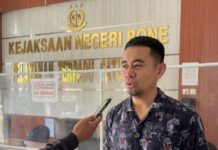 Kejari Bone Tetapkan Tersangka Kasus Korupsi Rehabilitasi Daerah Irigasi Jaling