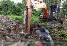 Korem 132/Tadulako Dukung Perbaikan Saluran Pembuangan Desa Togo Mulya dan Ulula