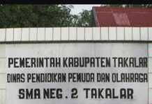 Kepsek Baru Bakal Kerja Berat Benahi Kondisi Gedung SMA Negeri 2 Takalar Yang Tertinggal