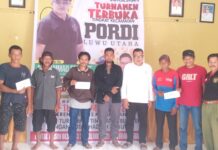 Diikuti 56 Pasang Peserta, Ini Nama Pemenang dan Desa di Turnamen PORDI Lutra Tingkat Kecamatan Malangke