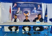 Ketua DPD Partai Nasdem Morut Gelar Konsolidasi dan Pendidikan Politik Hadapi Pemilu 2024