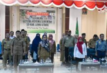 Bupati Buka Pencanangan Gerakan Gotong Royong Serentak Se-Kabupaten Luwu Utara