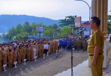 Bupati Morut Apel Perdana, Naikkan TPP dan Tindak Tegas ASN yang Malas