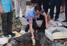 Bupati Morut Letakkan Batu Pertama Pembagunan Gedung Gereja Jemaat GPDI Mawar Saron