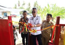 Bupati Luwu Timur Resmikan Sanggar Tani Makmur Desa Lakawali