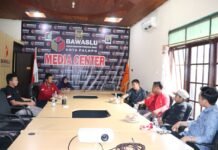 DPD GMNI Sulsel Silaturahmi dengan Bawaslu Kota Palopo, Ini yang Dibahas