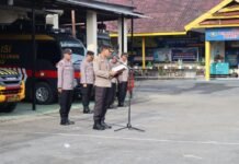 Pimpin Apel Perdana, Ini Arahan Kapolres Palopo Saat Apel Pagi