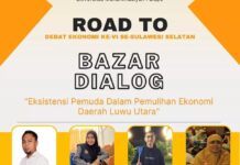 HMPS EK Universitas Muhammadiyah Palopo Gelar Bazar dan Dialog di Warkop Realis_Coffe Masamba