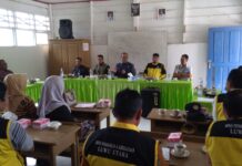 Awal Tahun 2023, Kadisdik Luwu Utara Kunker ke Rongkong