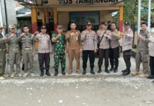 Camat Mangkutana Kunjungi Pos Tambangan di Kasintuwu, Ini Tujuannya