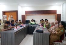 Pemkab Lutim Ikuti Rakor Pelaporan e-SPM Pra-Triwulan IV Secara Virtual