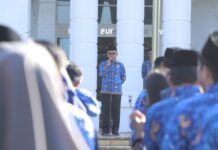Pimpin Upacara HKN, Sekda Bahri Suli Tegaskan Peningkatan Disiplin ASN