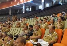 Dibuka Presiden Jokowi, Bupati Budiman Hadiri Rakornas di Bogor