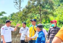 Tinjau Bendung Sungai Labongko Yang Ambruk, Sarkawi : Perumdam dan Pemda Harus Ambil Langkah Cepat !